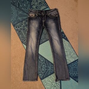 Vigoss Women's Dark Blue Boot Cut Jeans